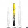 Tige de Dard / Fléchette Harrows Supergrip Fusion Jaune Midi