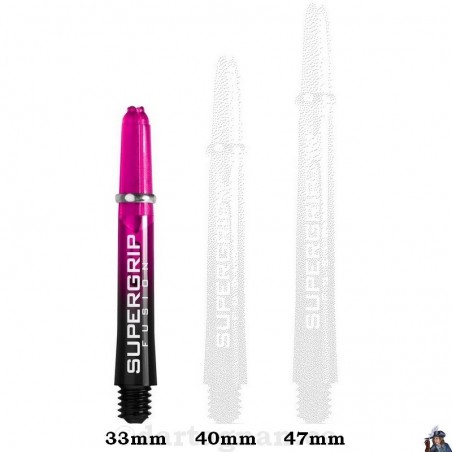 Tige de Dard / Fléchette Harrows Supergrip Fusion Rose Courte