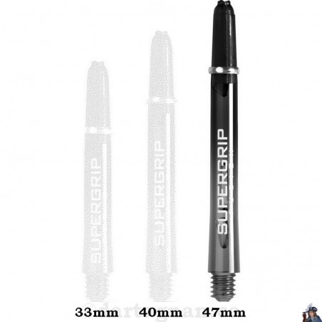 Harrows Supergrip Fusion X Clear Medium Dart Shaft / Stem