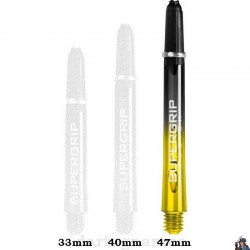 Harrows Supergrip Fusion X Yellow Medium Dart Shaft / Stem