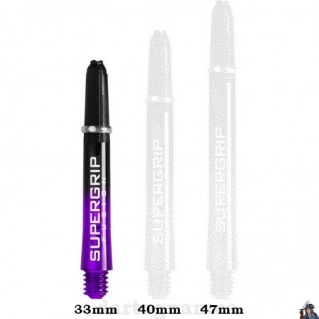 Tige de Dard / Fléchette Harrows Supergrip Fusion X Mauve Courte