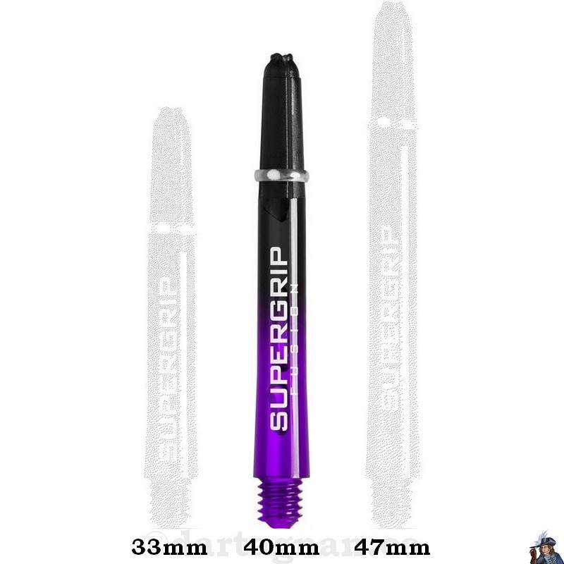 Tige de Dard / Fléchette Harrows Supergrip Fusion X Mauve Midi