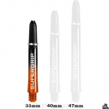 Tige de Dard / Fléchette Harrows Supergrip Fusion X Orange Courte