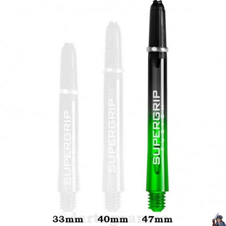 Harrows Supergrip Fusion X Green Medium Dart Shaft / Stem