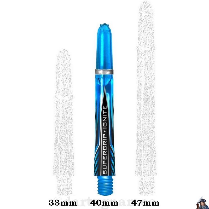 Tige de Dard / Fléchette Harrows Supergrip Ignite Aqua Midi