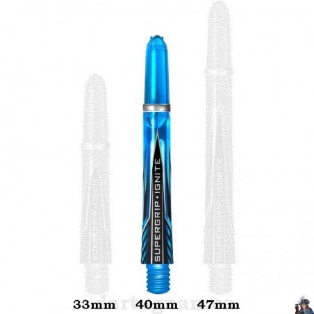 Tige de Dard / Fléchette Harrows Supergrip Ignite Aqua Midi