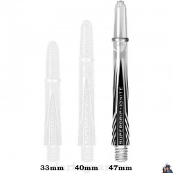 Harrows Supergrip Ignite Clear Medium Dart Shaft / Stem