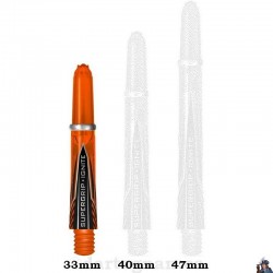 Harrows Supergrip Ignite Orange Short Dart Shaft / Stem
