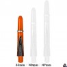 Harrows Supergrip Ignite Orange Short Dart Shaft / Stem