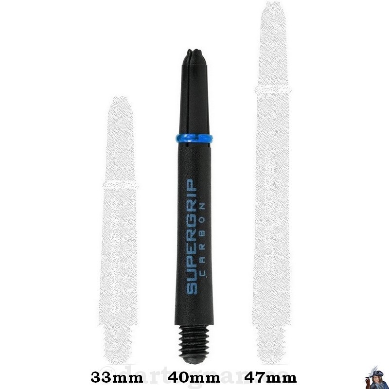 Tige de Dard / Fléchette Harrows Supergrip Carbon Aqua Midi