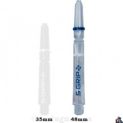 Harrows Supergrip Spin Clear Medium Dart Shaft / Stem