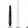 Tige de Dard / Fléchette Harrows Supergrip Spin Noire & Or Courte