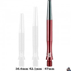 Target Top Spin S Line Red Medium Dart Shaft / Stem