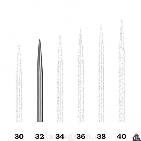 Various - Smooth Replacement Silver Points 32mm Various - Smooth Replacement Silver Points 32mm