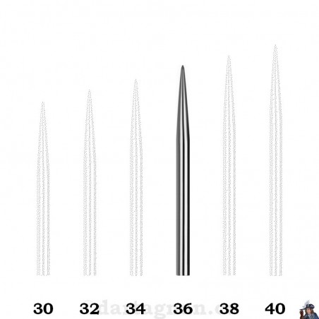 Various - Smooth Replacement Silver Points 36mm Various - Smooth Replacement Silver Points 36mm