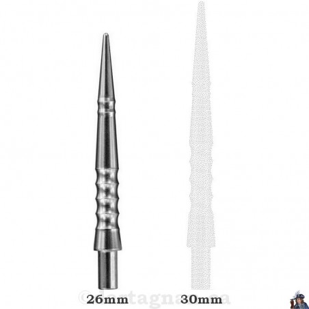 Harrows - Apex Lance Silver Replacement Point 26mm