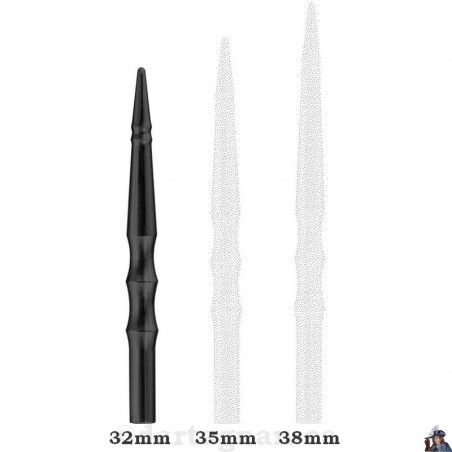 Harrows - Machined Sabre Black Replacement Point 32mm