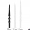 Harrows - Machined Sabre Black Replacement Point 32mm