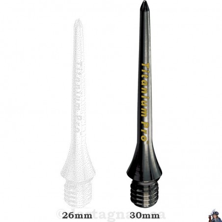 Target - Titanium Pro Smooth Conversion Point Black 30mm