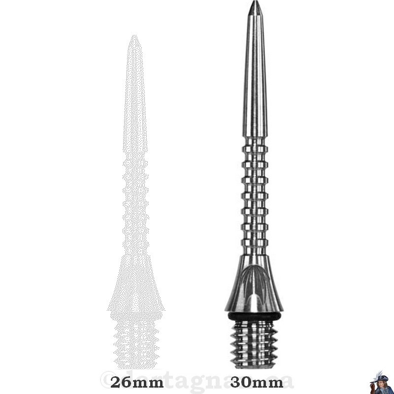 Target - Pointe de Conversion Titanium Pro Grooved Argent 30mm
