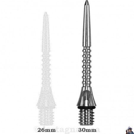 Target - Pointe de Conversion Titanium Pro Grooved Argent 30mm