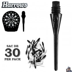 Harrows - Dimple Soft Tip Black 26mm