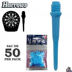Harrows - Pro Tip Soft Tip Aqua 25mm
