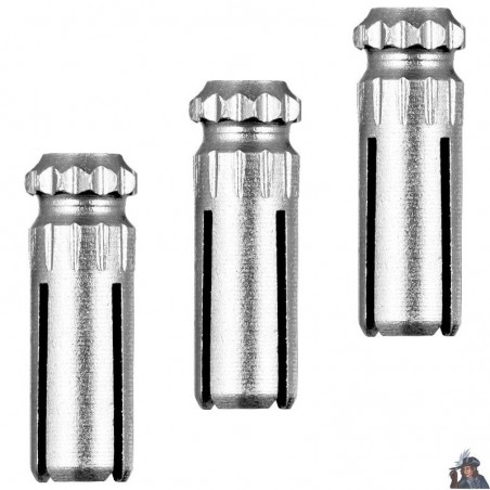 Protettori Per Alette Freccette Target Darts 3 Pezzi In Alluminio 8mm - Mantieni Le Alette Aperte E Protette