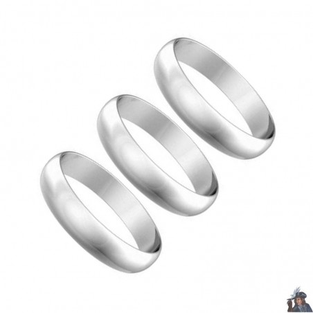 Harrows - Bagues de Serrage Supergrip Argent Pour Tiges de Dards / Fléchettes