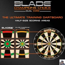 Winmau Blade Champions Choice Dual Core Training Dartboard - Zones
