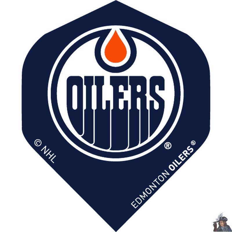 Plume de Dards LNH Oilers d'Edmondton