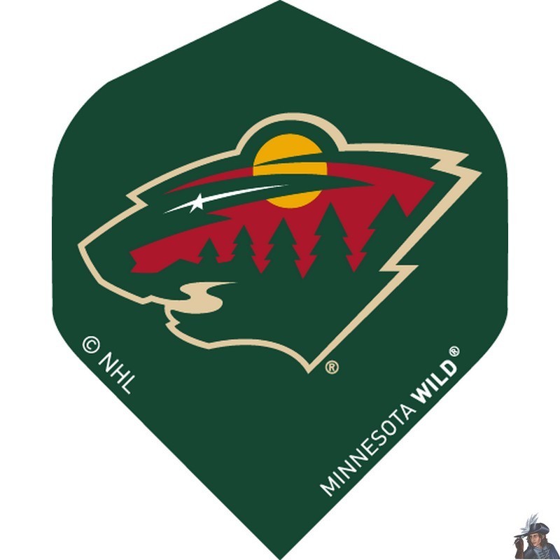 NHL Minnesota Wild Dart Flights