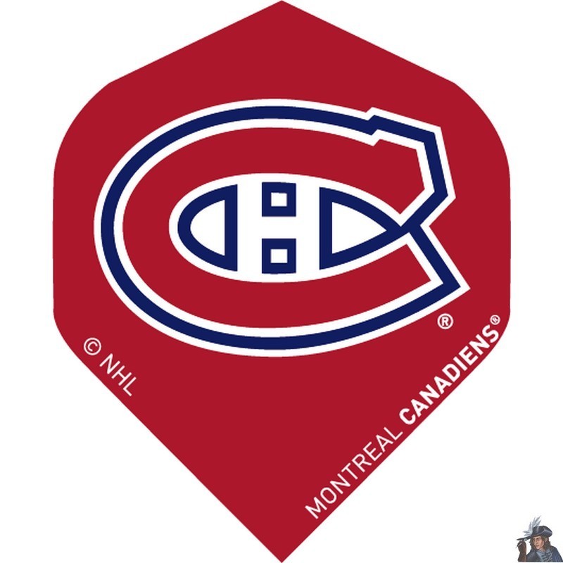 Plume de Dards LNH Canadiens de Montréal