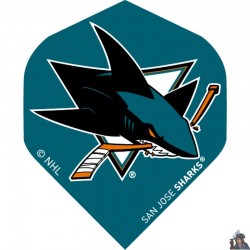 NHL San Jose Sharks Dart Flights